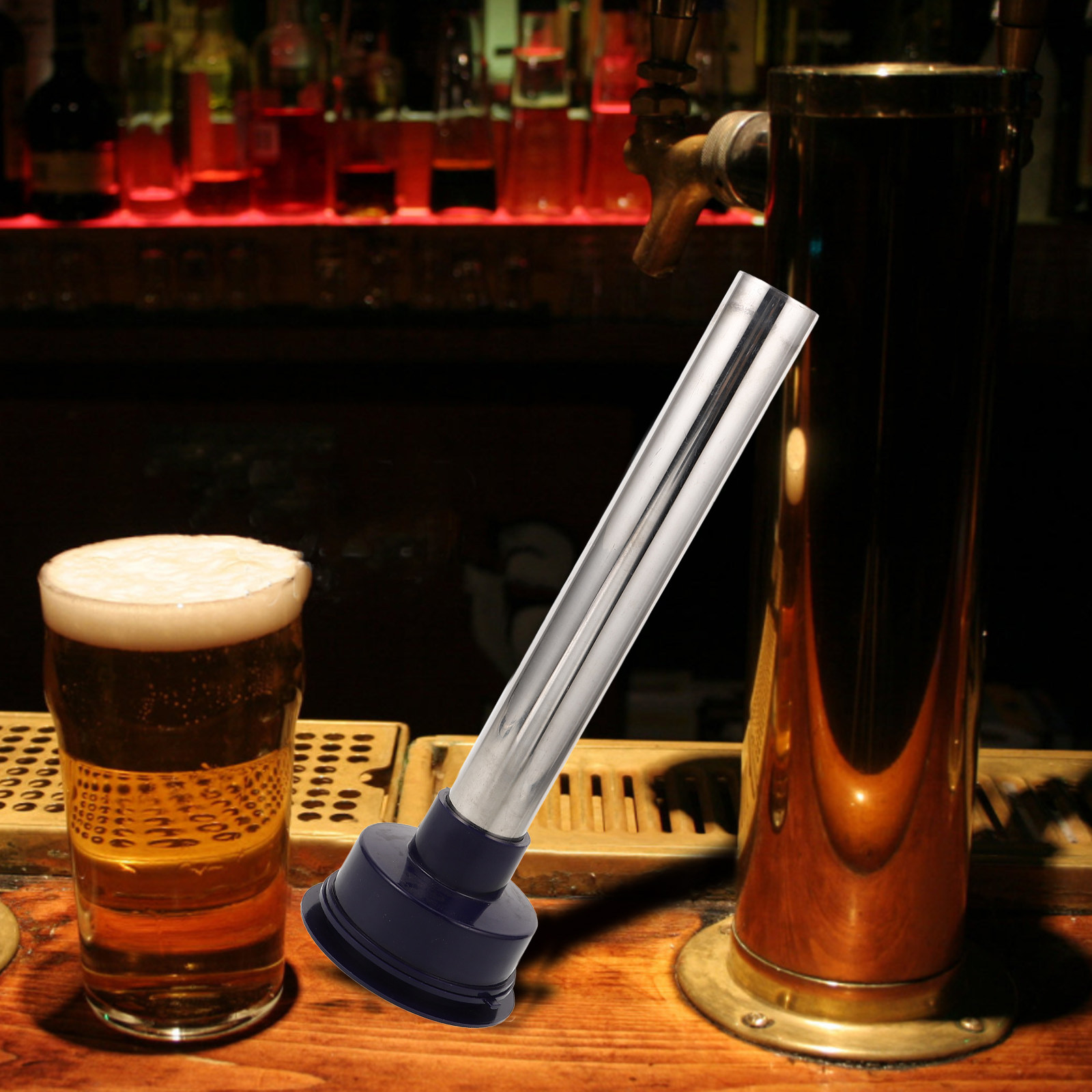 Wine Beer Drink - Reusable Stainless Steel Ice Column Tube