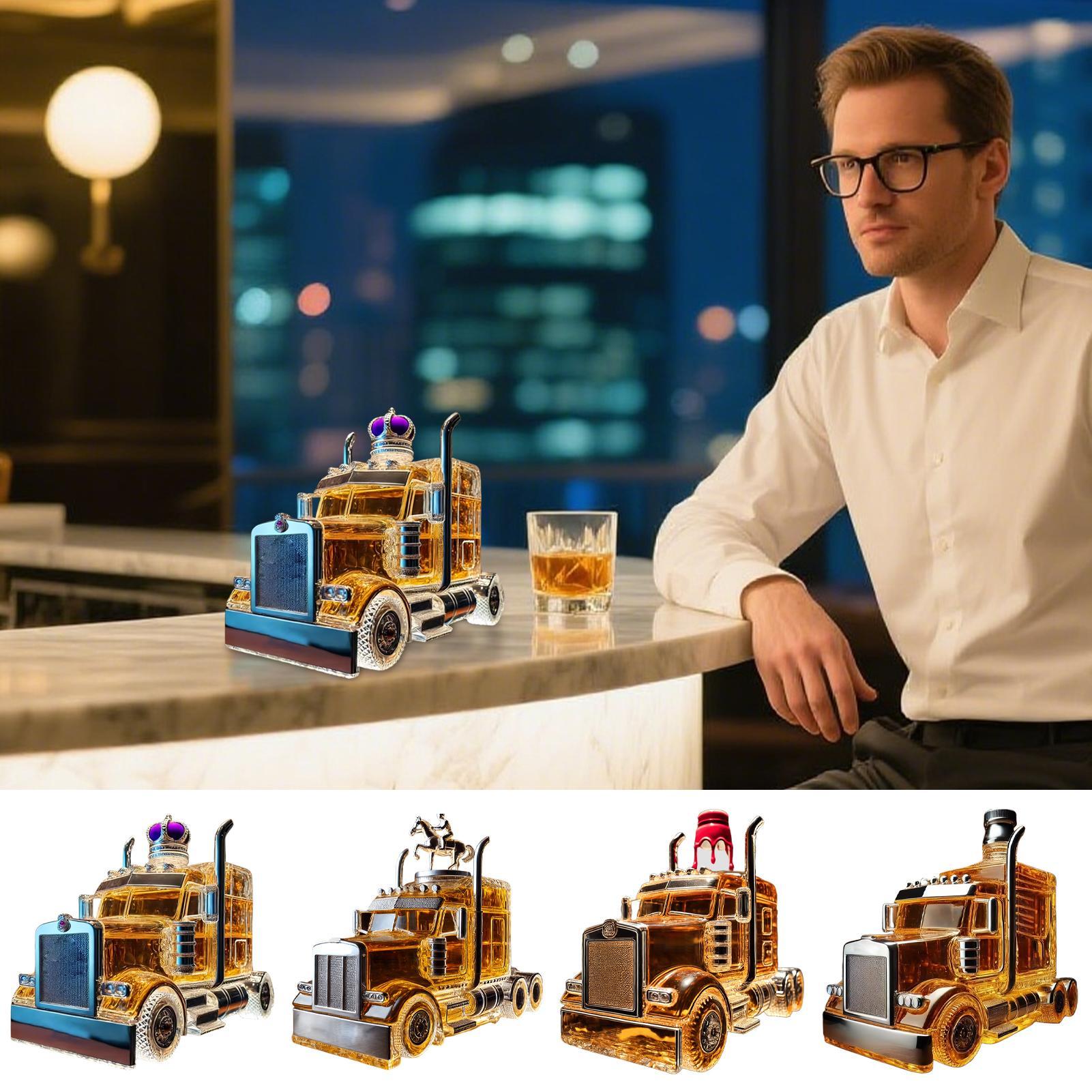 Wine Decanter Half Truck Bourb - Wine Beer And Liquor recension och pris