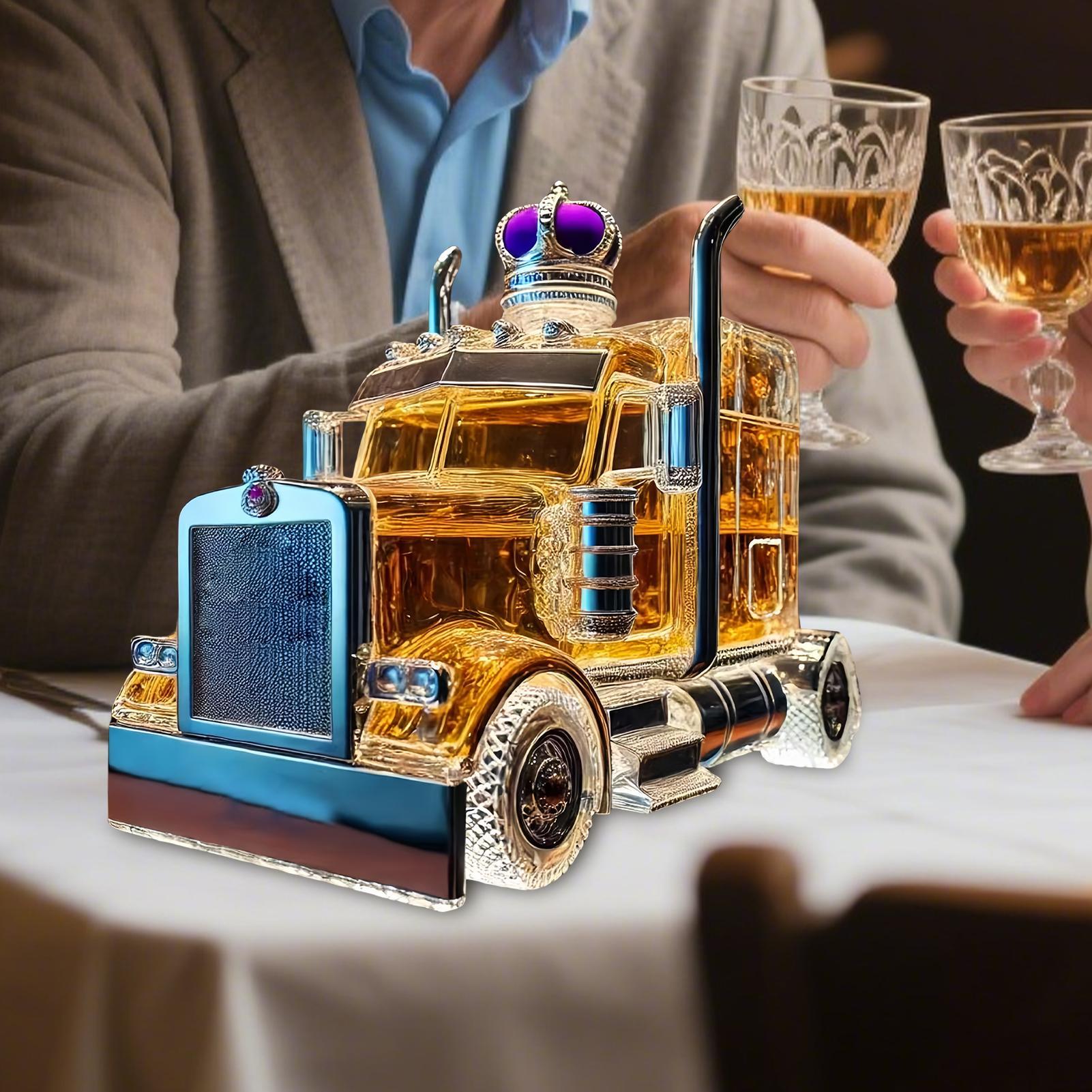 Wine Decanter Half Truck Bourb - Wine Beer And Liquor recension och pris