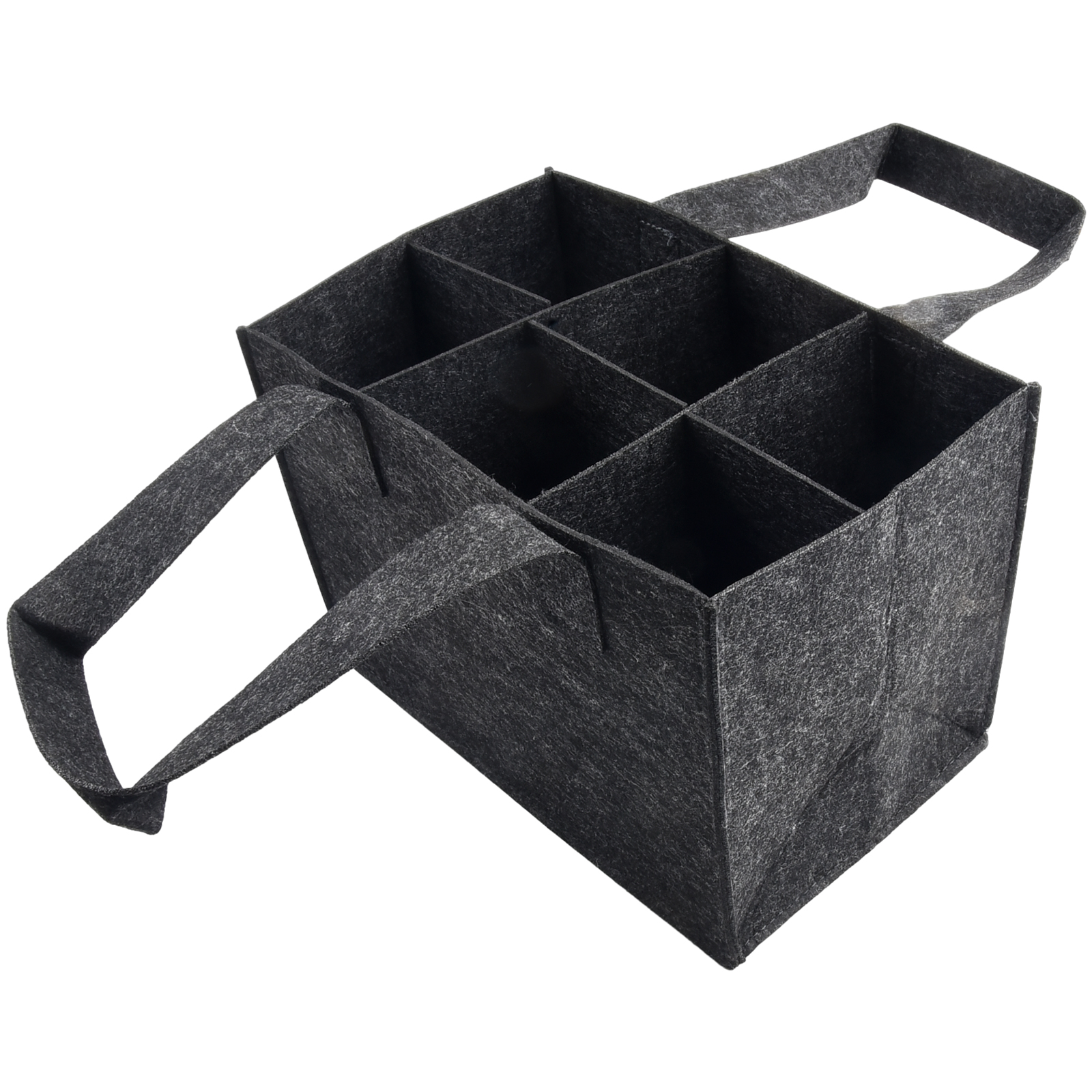 6 grid Felt Storage Bag for Be - Wine Beer Holder recension och pris