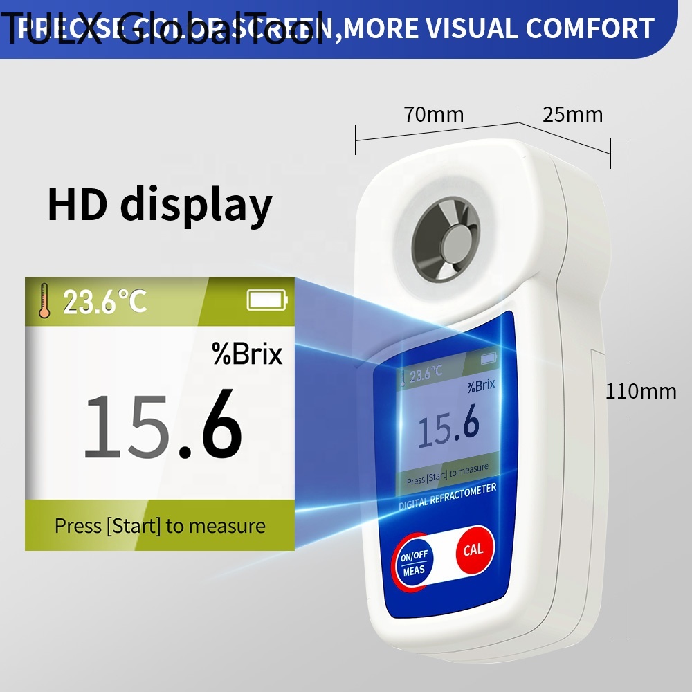 TULX Digital Refractometer Sac - Wine Beer Combination recension och pris