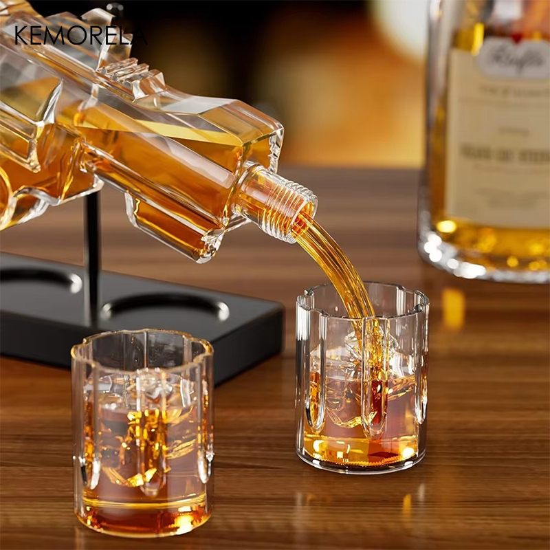KEMORELA Revolver Glass Decant - Wine Beer And Liquor recension och pris