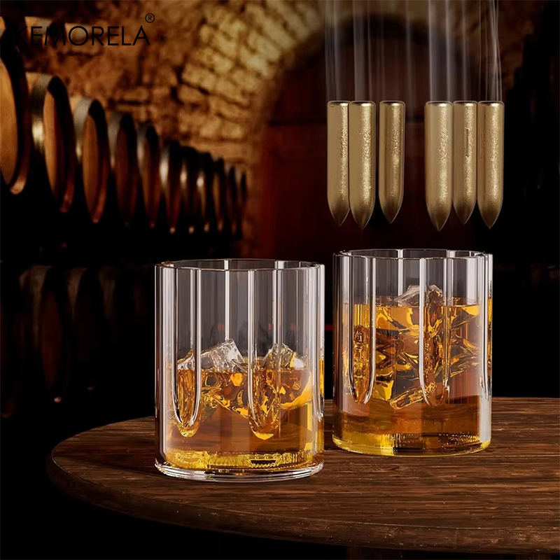 KEMORELA Revolver Glass Decant - Wine Beer And Liquor recension och pris