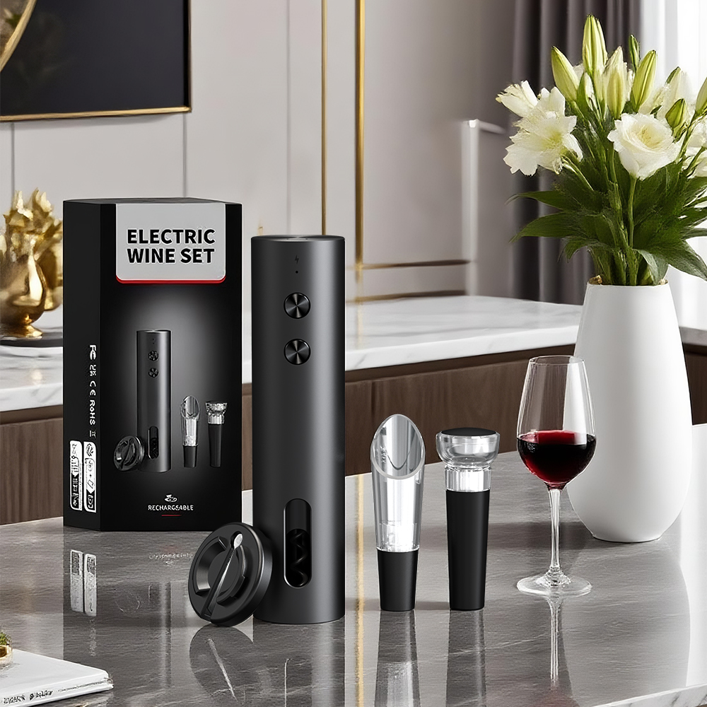 4-in-1 Electric Bottle Wine Op - Wine Beer And Liquor recension och pris