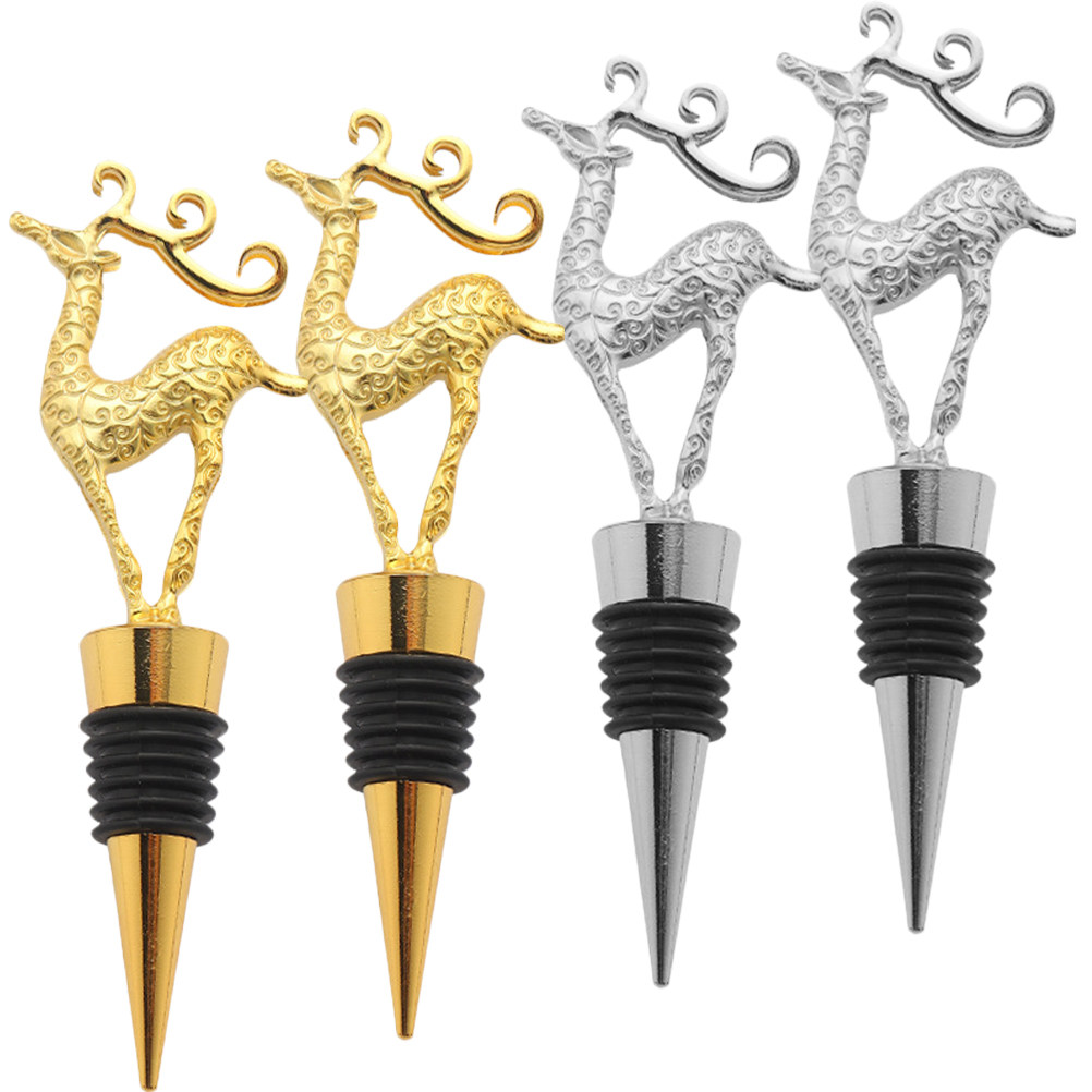 4Pcs Christmas Wine Bottle Sto - Wine Beer Festival recension och pris