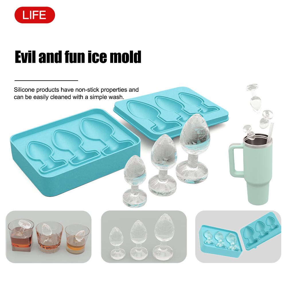 Creative Silicone Ice Cube Mol - Wine Beer And Liquor recension och pris