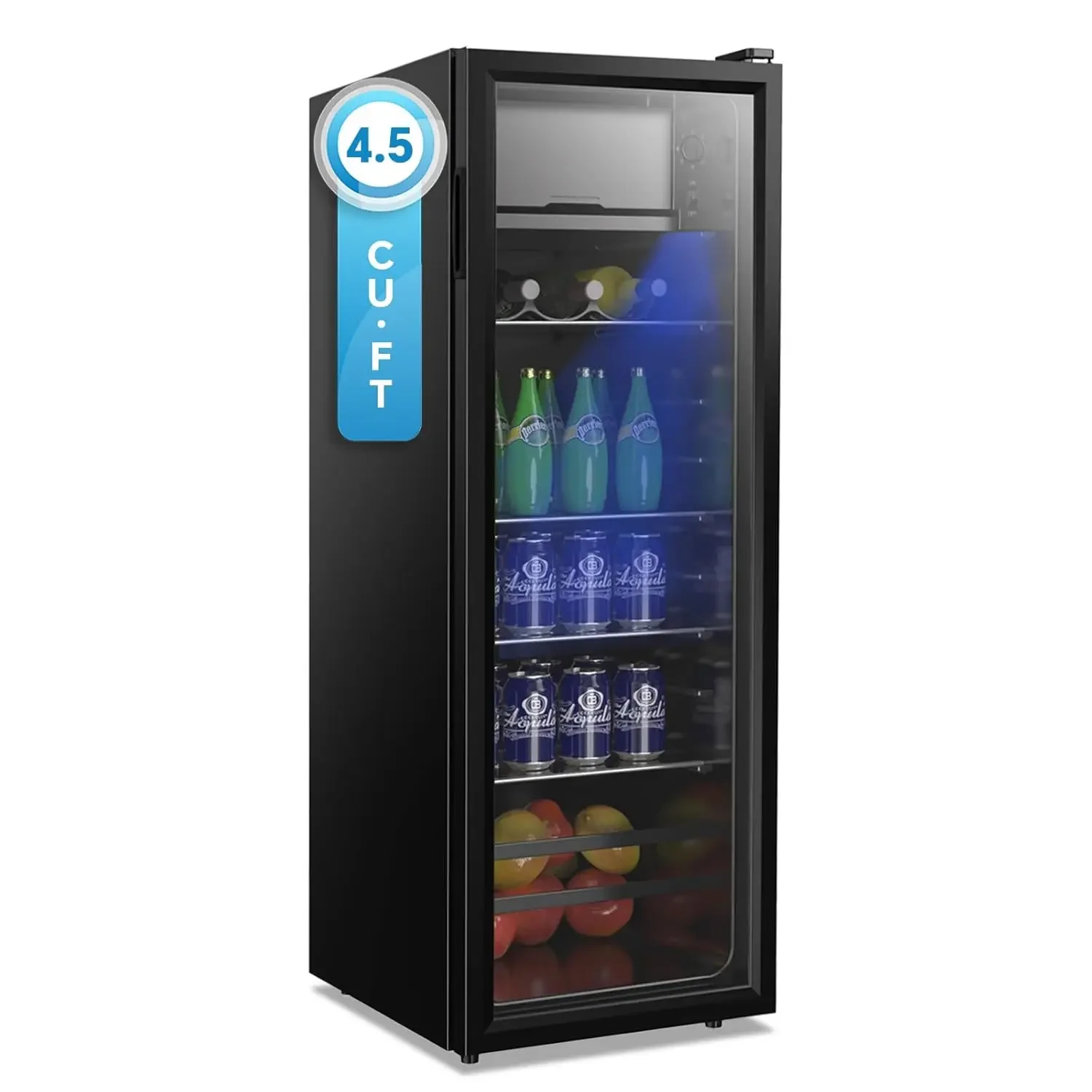 Beverage Refrigerator 4.5Cu.ft - Wine Beer Fridge Small recension och pris