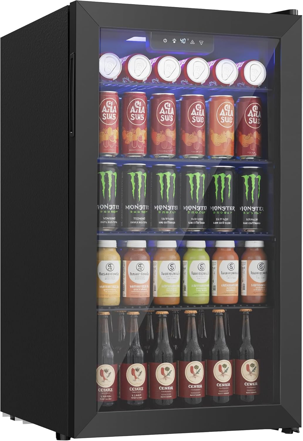 Beverage Refrigerator Cooler,  - Wine Beer Mini Fridge recension och pris
