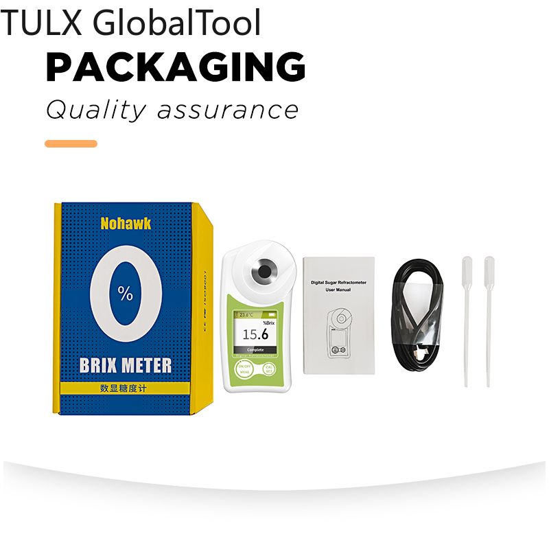 TULX  Digital Refractometer Br - Wine Beer Combination recension och pris