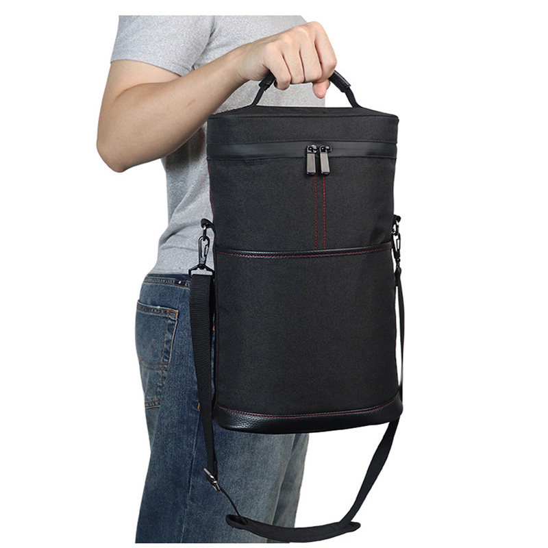 Portable Outdoor Wine Cooler B - Wine Beer Holder recension och pris