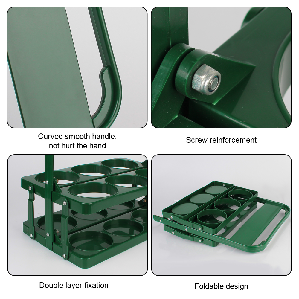 Reusable Durable Foldable Beer - Wine Beer Holder recension och pris