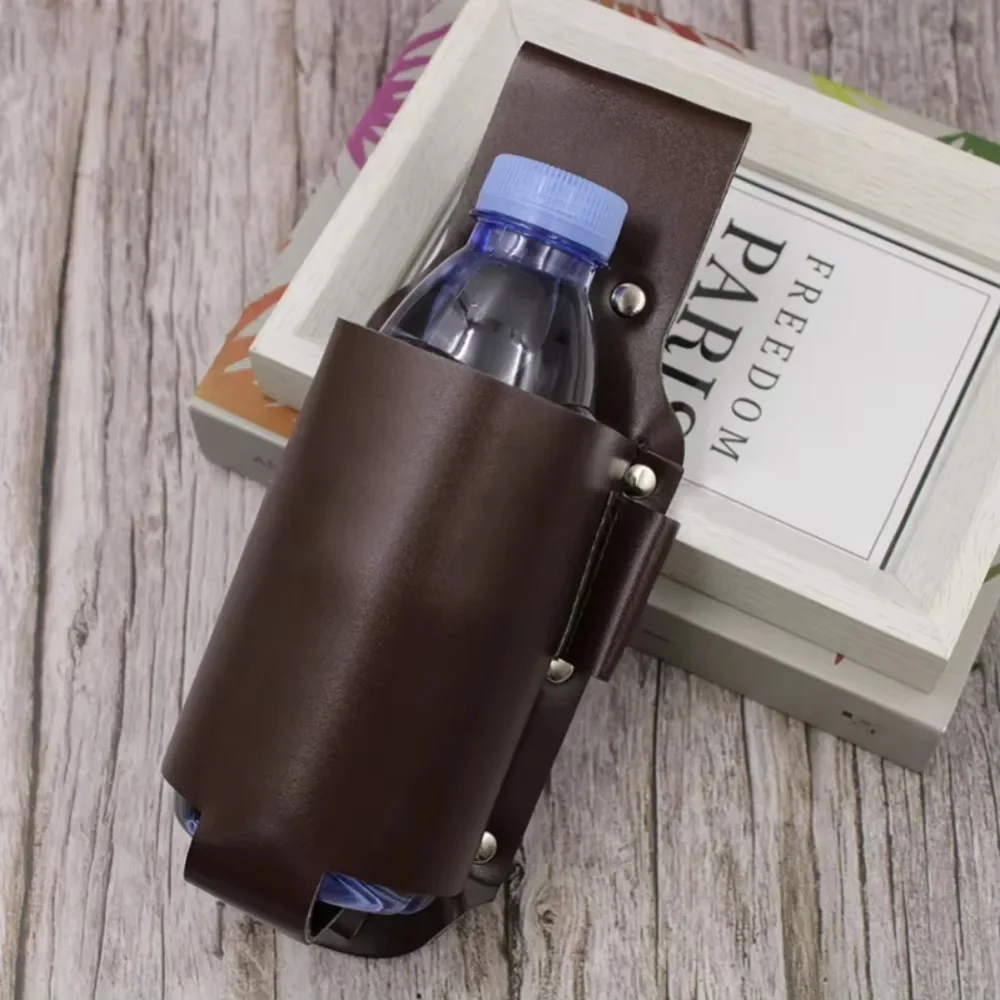 PU Leather Beer Bottle Waist H - Wine Beer Holder recension och pris