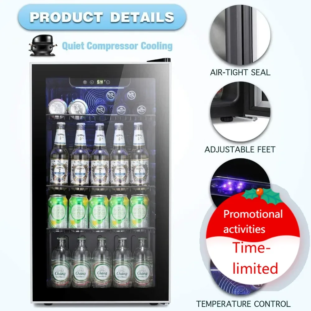 Hot salesBeverage Refrigerator - Wine Beer Fridge Small recension och pris