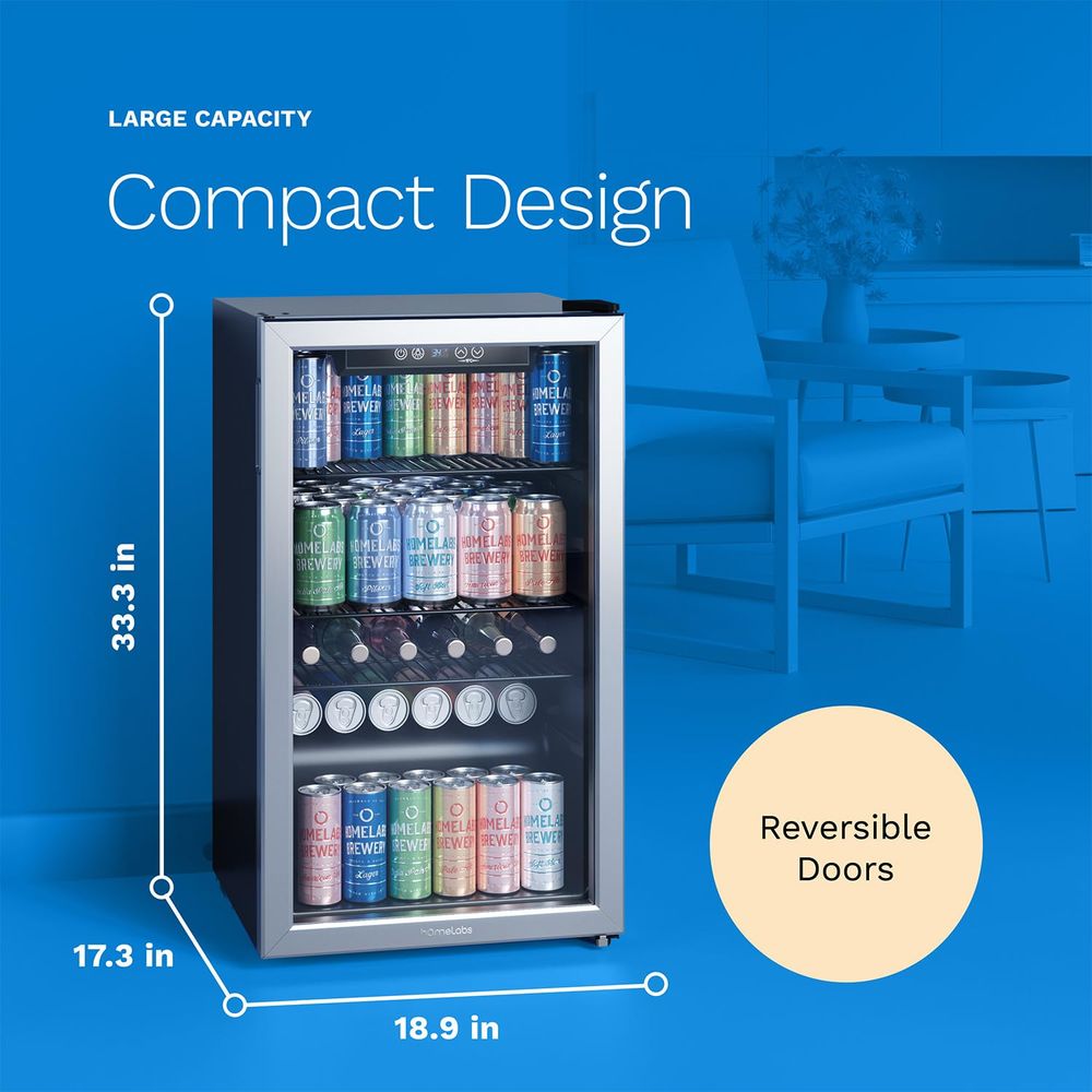Beverage Refrigerator and Cool - Wine Beer Fridge Small recension och pris