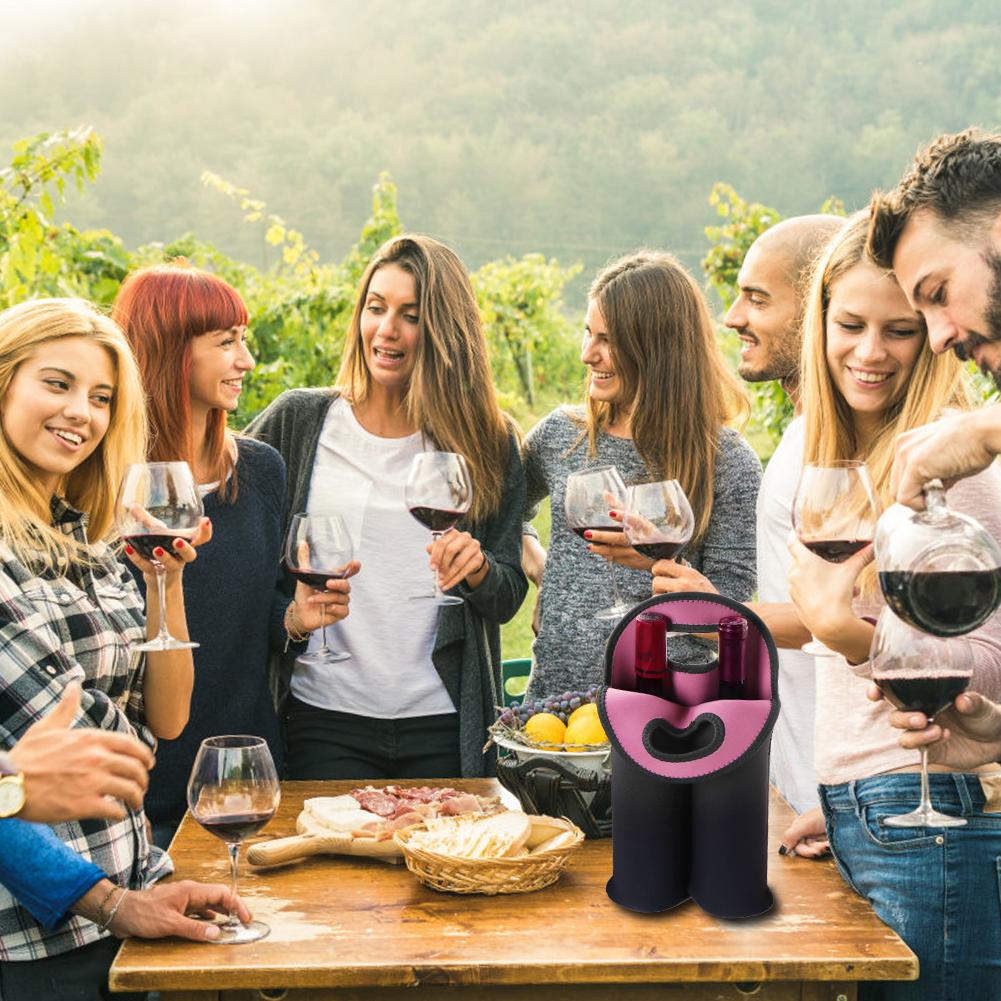 1/2 Bottles Neoprene Wine Bott - Wine Beer Holder recension och pris