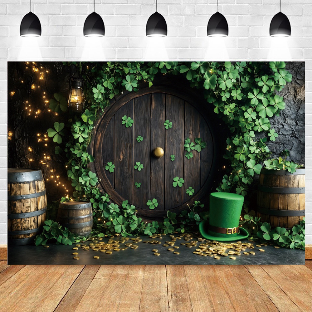 St. Patrick's Day Backdrop Ban - Wine Beer Festival recension och pris