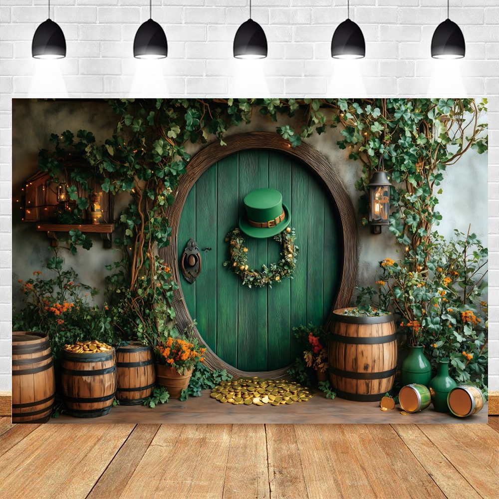 St. Patrick's Day Backdrop Ban - Wine Beer Festival recension och pris
