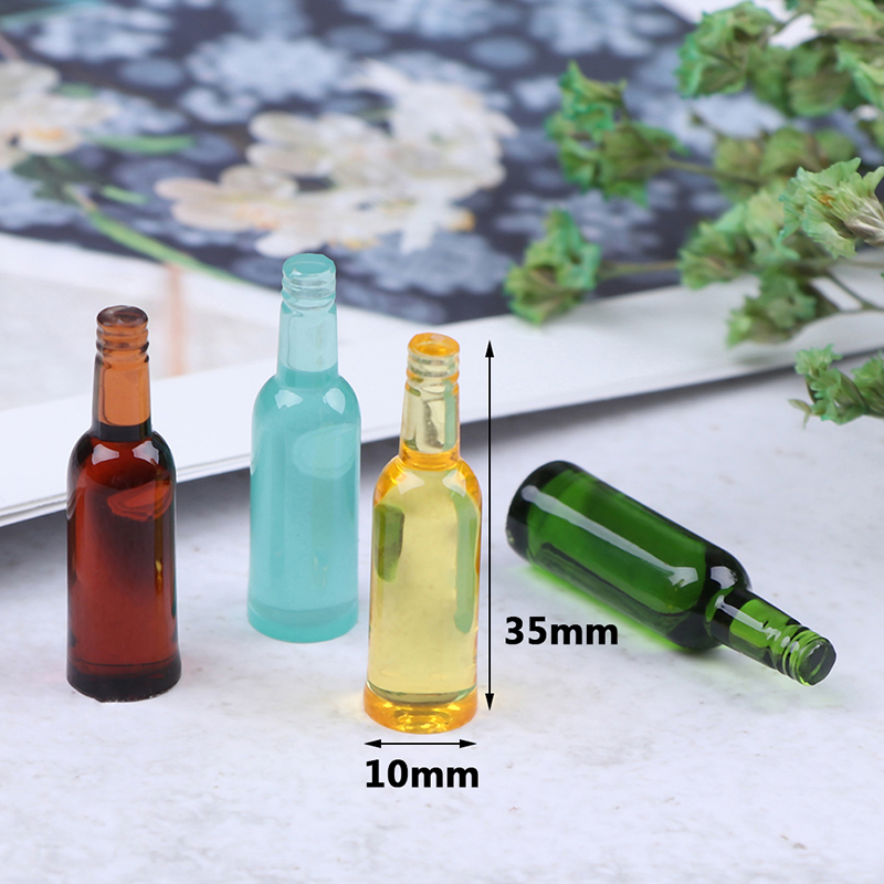 6pcs 1:12 Dollhouse Miniature  - Wine Beer Drink recension och pris