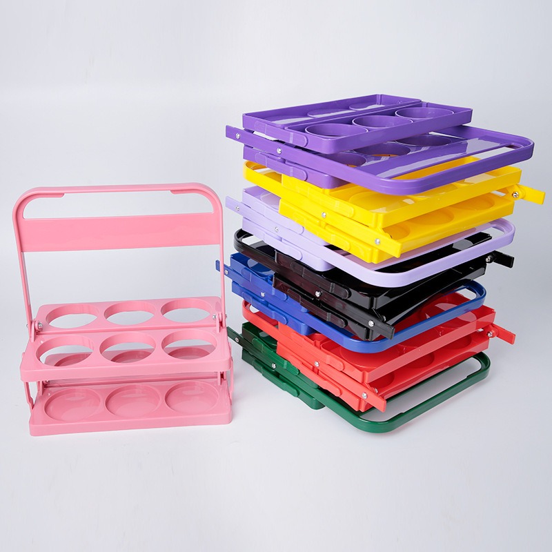 Portable Plastic Foldable Beer - Wine Beer Holder recension och pris