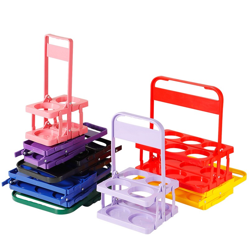 Portable Plastic Foldable Beer - Wine Beer Holder recension och pris