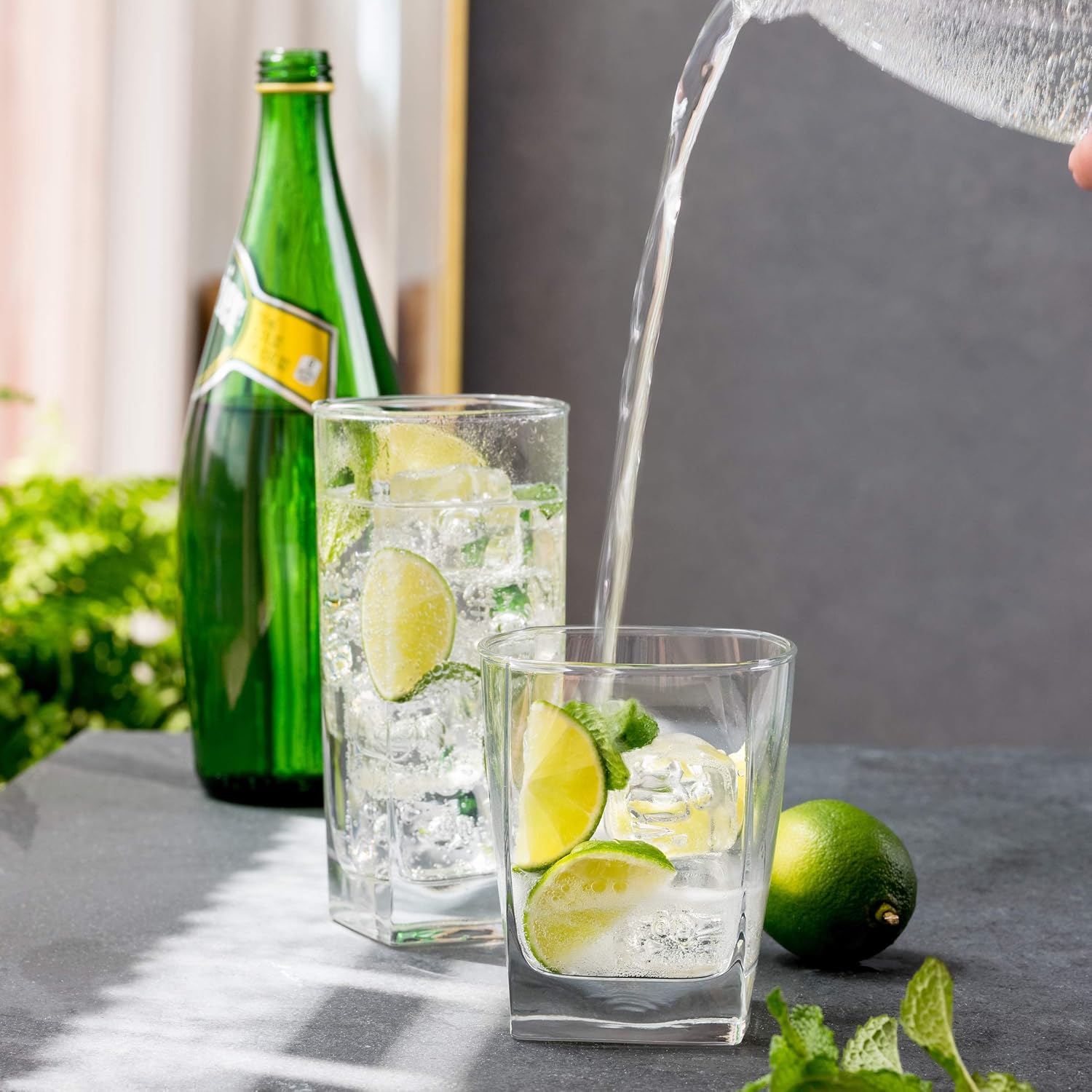 Everyday Drinking Glasses Set  - Wine Beer Drink recension och pris