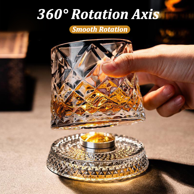 280ml Rotate Whiskey Glasses w - Wine Beer Drink recension och pris