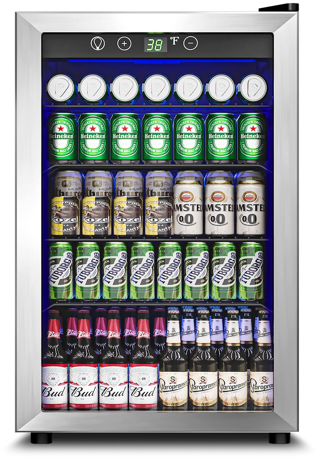 4.5 Cu.Ft Beverage Refrigerato - Wine Beer Fridge Small recension och pris