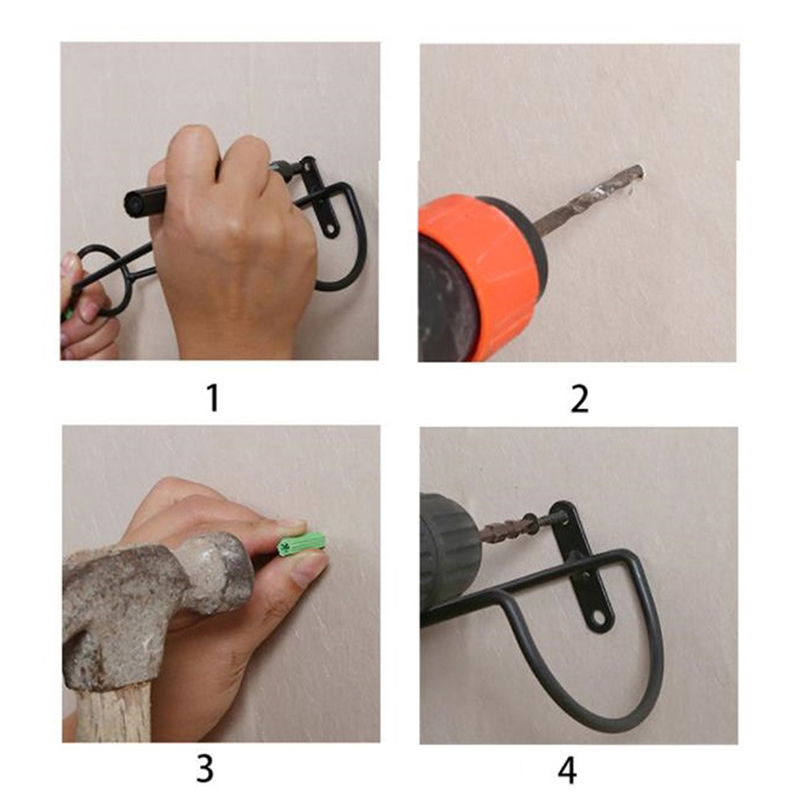 1PC Wall-Mounted Bar Wine Rack - Wine Beer Holder recension och pris