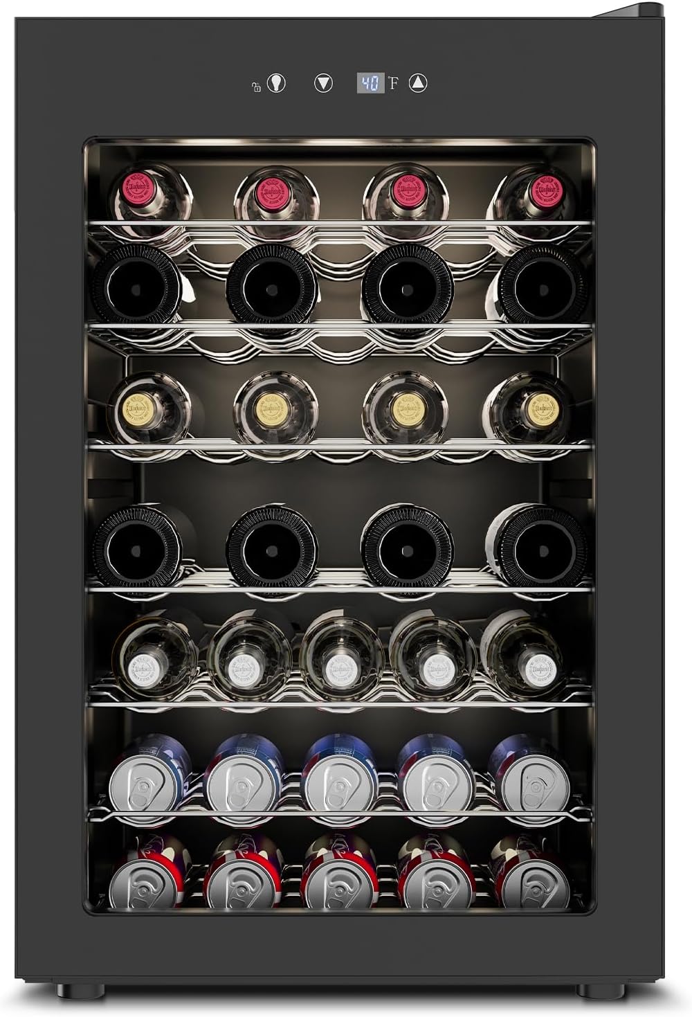 Wine Cooler Refrigerator - 45  - Wine Beer Fridge Small recension och pris