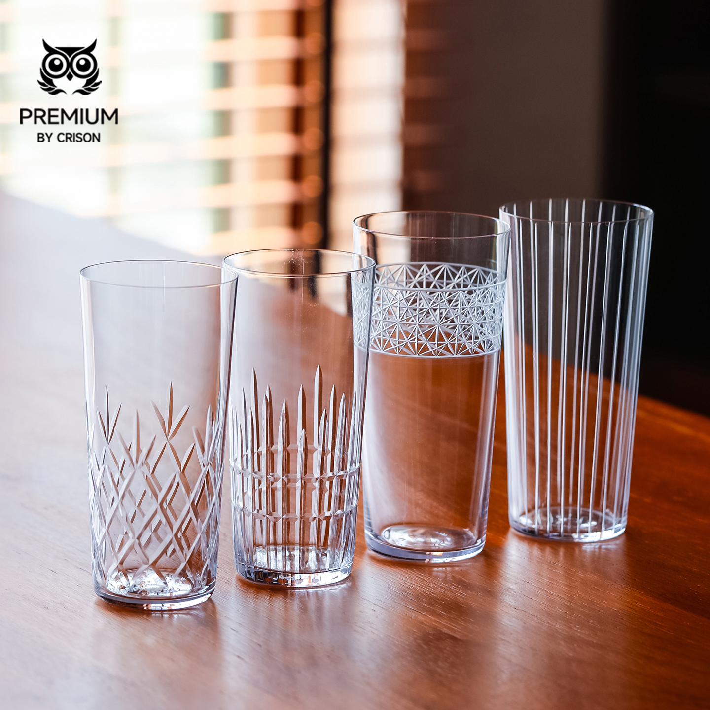 CRISON Premium Crystal Glass H - Wine Beer And Liquor recension och pris