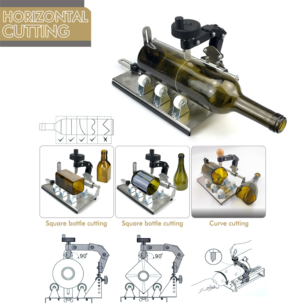 Bottle Cutting Tool DIY Machin - Wine Beer Combination recension och pris