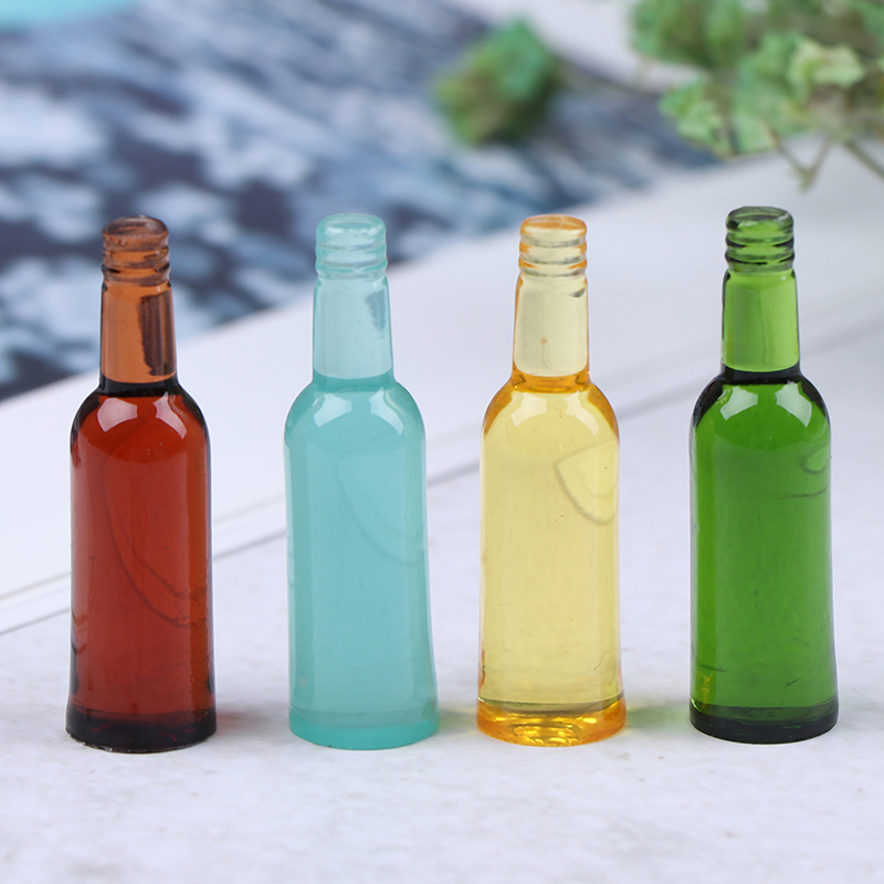 6pcs 1:12 Dollhouse Miniature  - Wine Beer Drink recension och pris