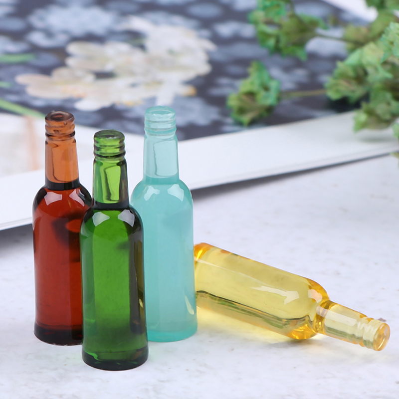 6pcs 1:12 Dollhouse Miniature  - Wine Beer Drink recension och pris