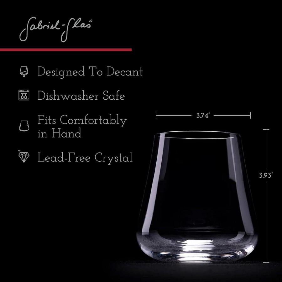 Stemless Crystal Wine Glasses  - Wine Beer Drink recension och pris