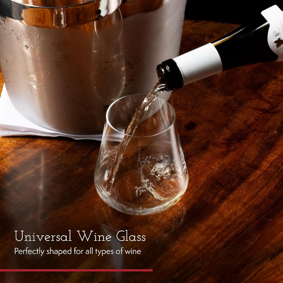 Stemless Crystal Wine Glasses  - Wine Beer Drink recension och pris