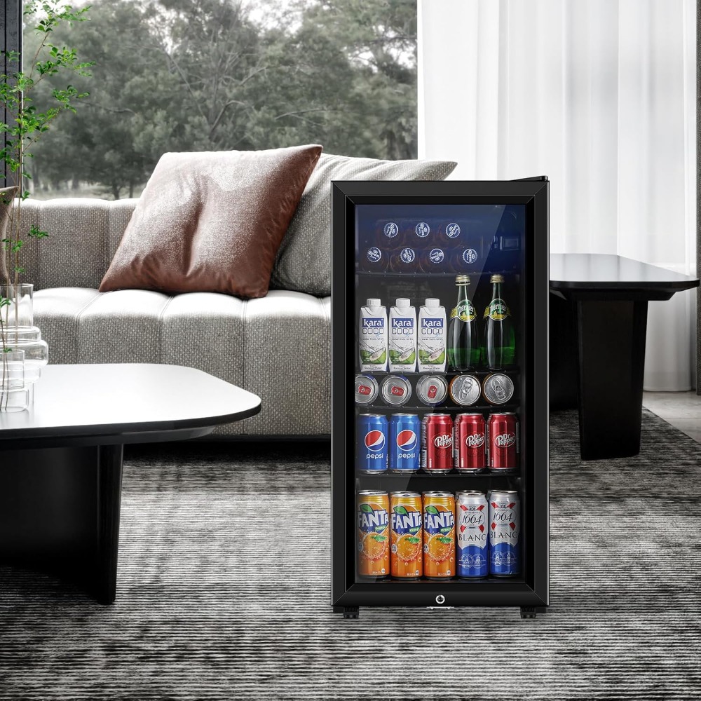 Beverage Refrigerator, Three P - Wine Beer Mini Fridge recension och pris