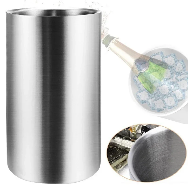 UPORS Stainless Steel Wine Coo - Wine Beer Holder recension och pris