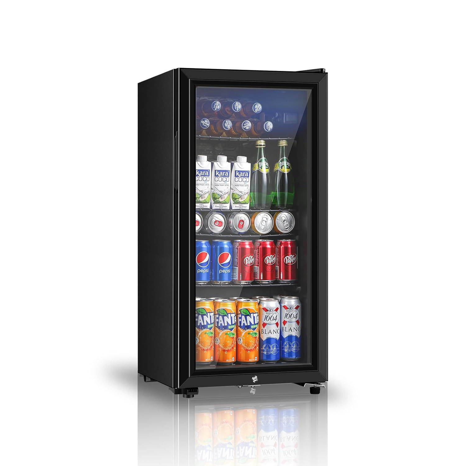 Beverage Refrigerator, 3.2 Cu. - Wine Beer Mini Fridge recension och pris