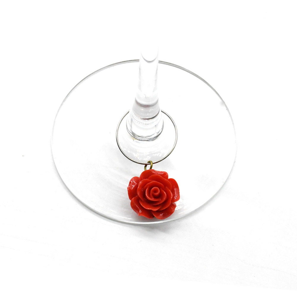 6Pcs Festive Rose Design Glass - Wine Beer Festival recension och pris