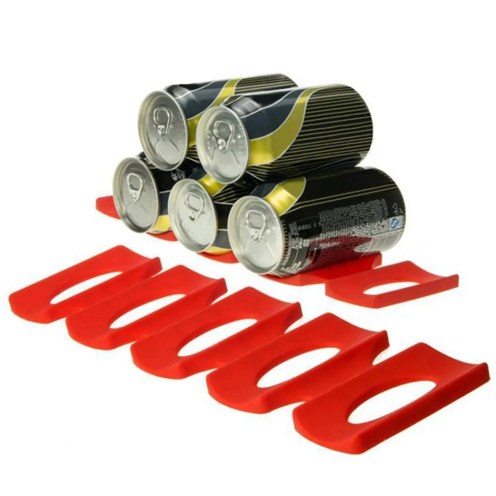 Red Silicone Fridge Can Beer W - Wine Beer Holder recension och pris