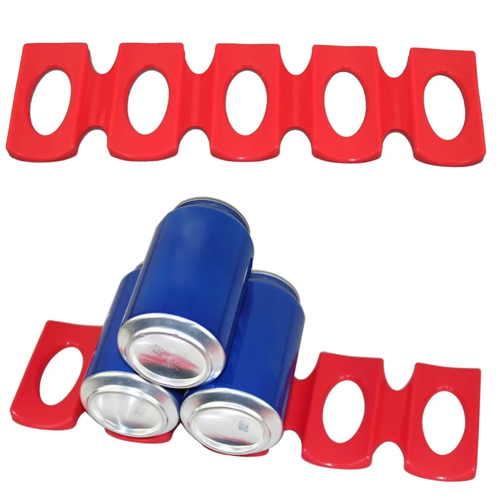 Red Silicone Fridge Can Beer W - Wine Beer Holder recension och pris