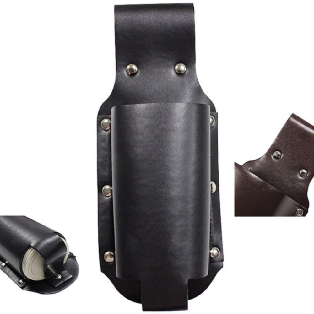 PU Leather Beer Bottle Waist C - Wine Beer Holder recension och pris